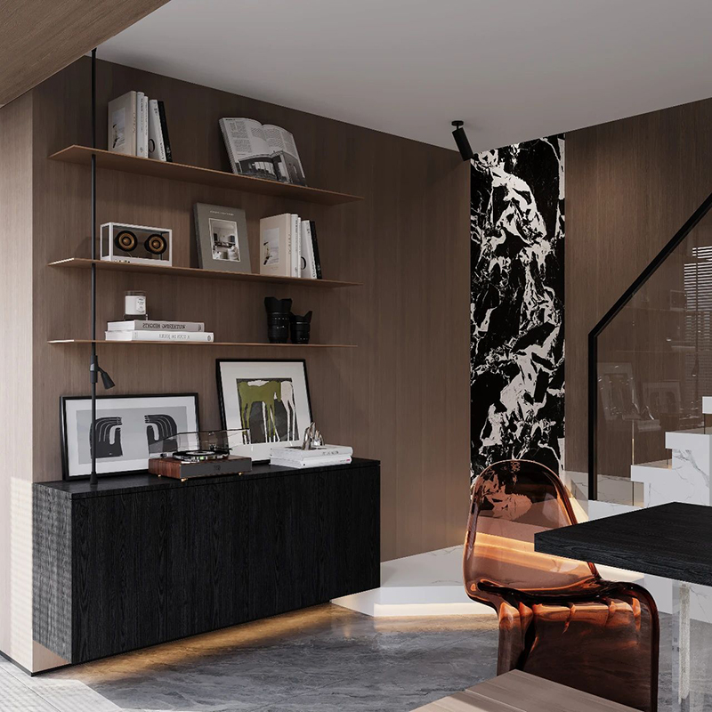 Interior Design Build - Nowoczesny, renderowany w 3D wystrój wnętrz