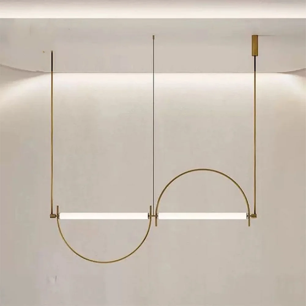 Interior Design Hall - Nowoczesna minimalistyczna lampa wisząca LED do