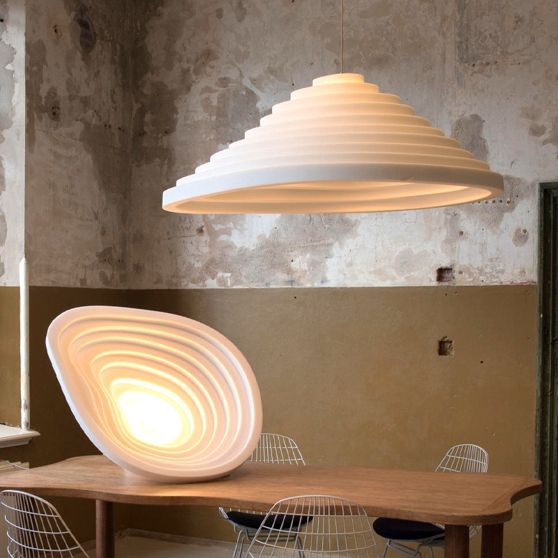 Interior Design Hall - Japońskie lampy wiszące LED w stylu