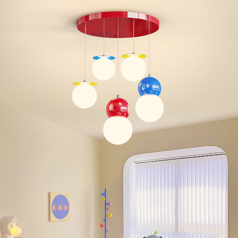 Interior Design Hall - Nordyckie kremowe lampy wiszące LED z