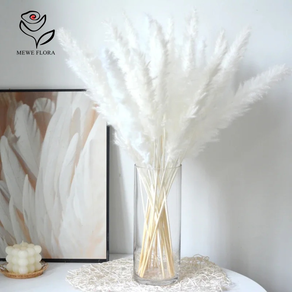 Dried Pampas Bundle - 20 szt. Puszyste trzciny pampasowe Suszone