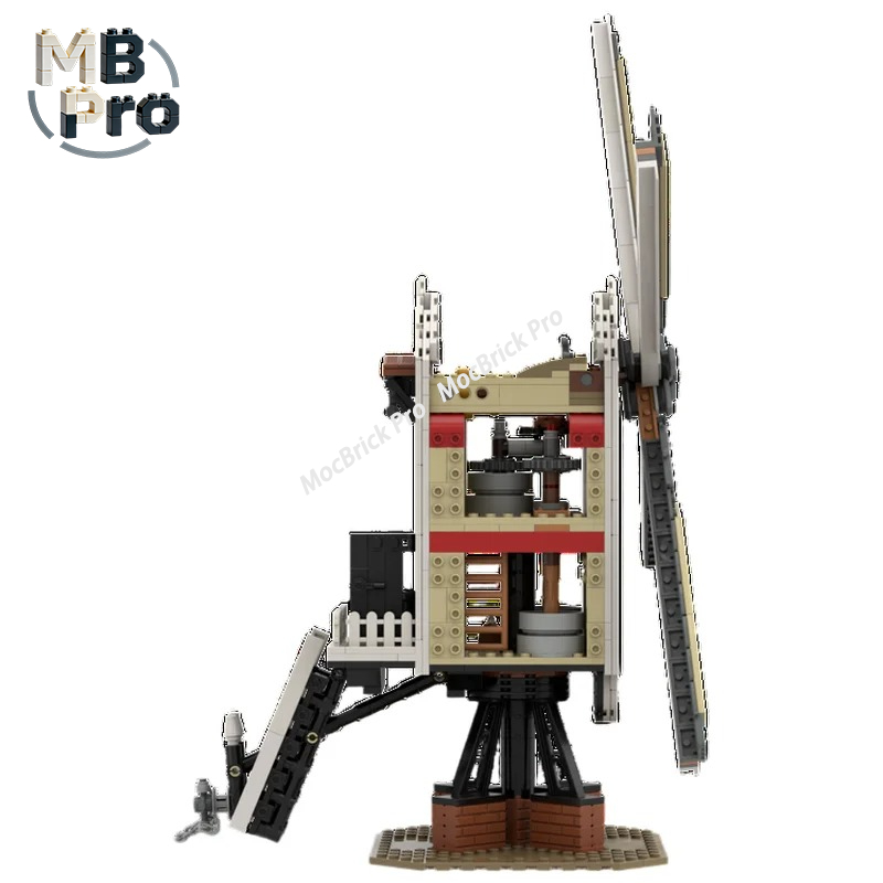 Minifig Scale Dutch Windmill M – Interior Design Build recenzja i cena