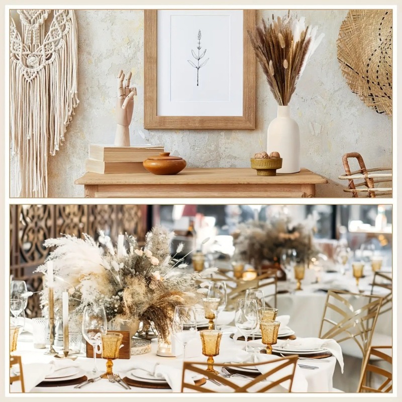 110 sztuk mieszanych suszonych – Dried Pampas Bundle recenzja i cena