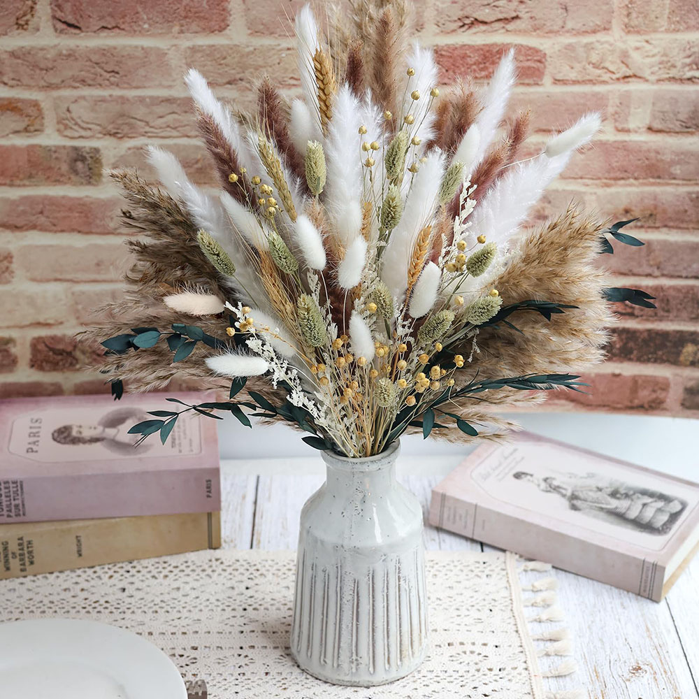 100 szt. Suszony Bukiet Trawy  – Dried Pampas Bundle recenzja i cena