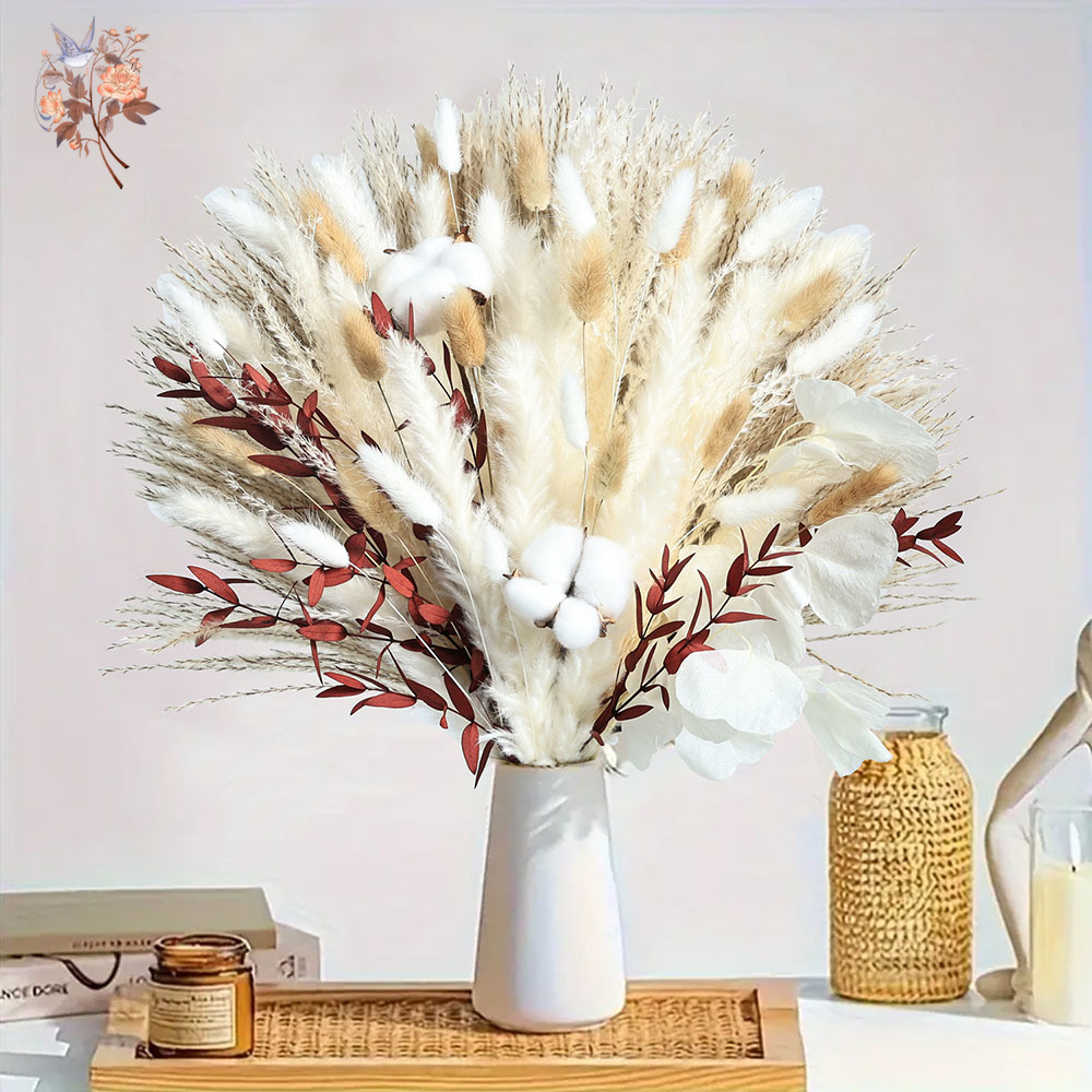 70 szt. Suszone Kwiaty Pampaso – Dried Pampas Bundle recenzja i cena