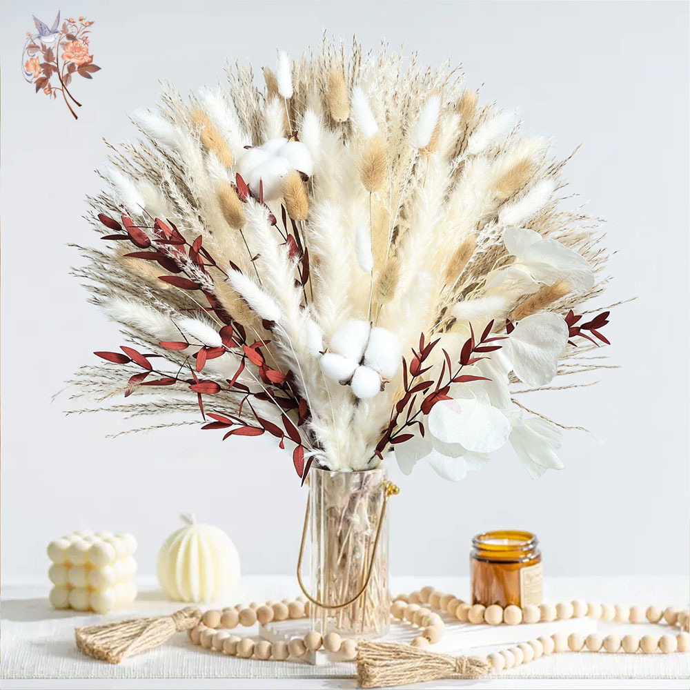 70 szt. Suszone Kwiaty Pampaso – Dried Pampas Bundle recenzja i cena