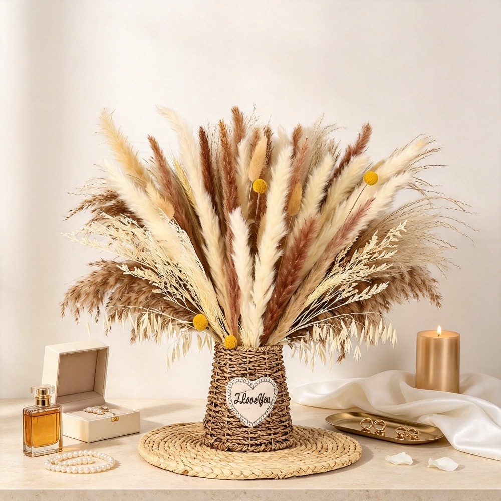 Naturalny mieszany bukiet susz – Dried Pampas Bundle recenzja i cena