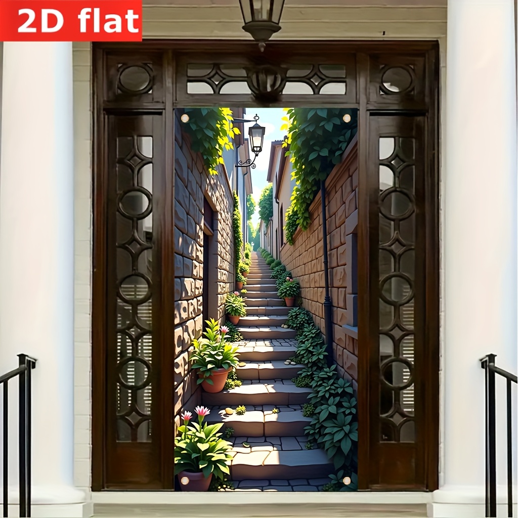 Płaski baner 2D, 1 szt., Schod – Interior Design Build recenzja i cena
