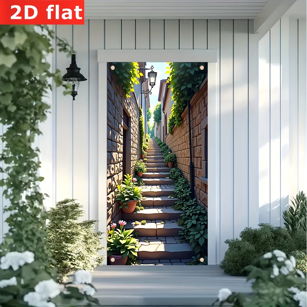 Płaski baner 2D, 1 szt., Schod – Interior Design Build recenzja i cena