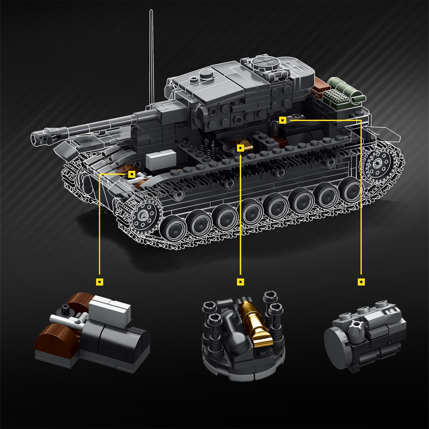 Model czołgu w skali 1:35 nr.  – Interior Design Build recenzja i cena
