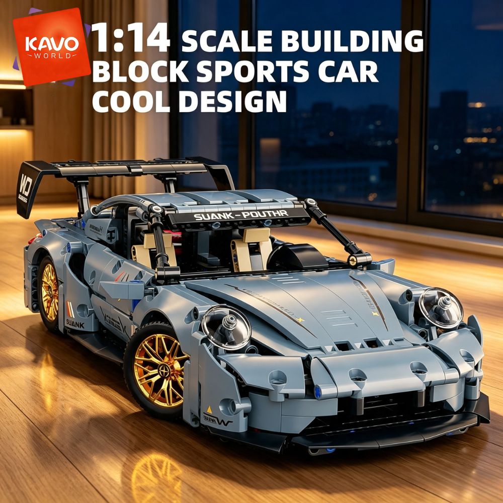 KAVOWORLD 973 elementów Zabawn – Interior Design Build recenzja i cena