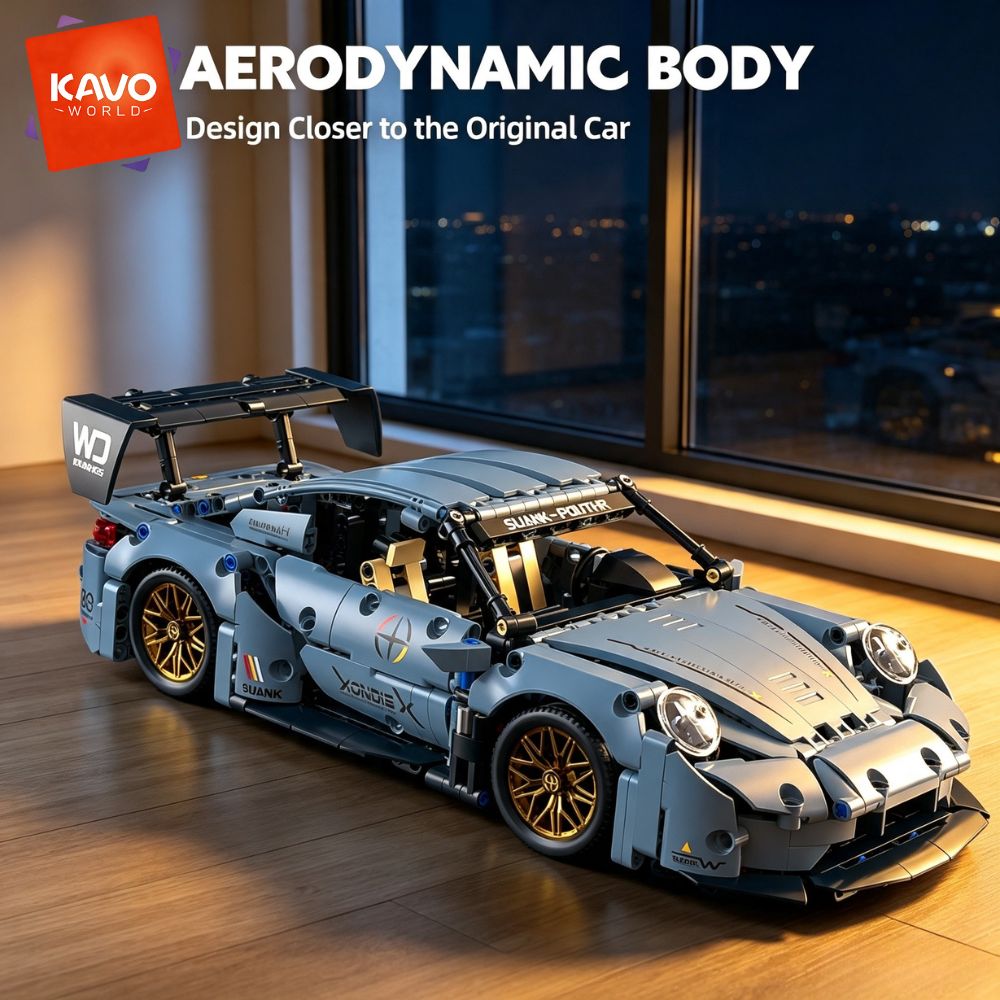 KAVOWORLD 973 elementów Zabawn – Interior Design Build recenzja i cena