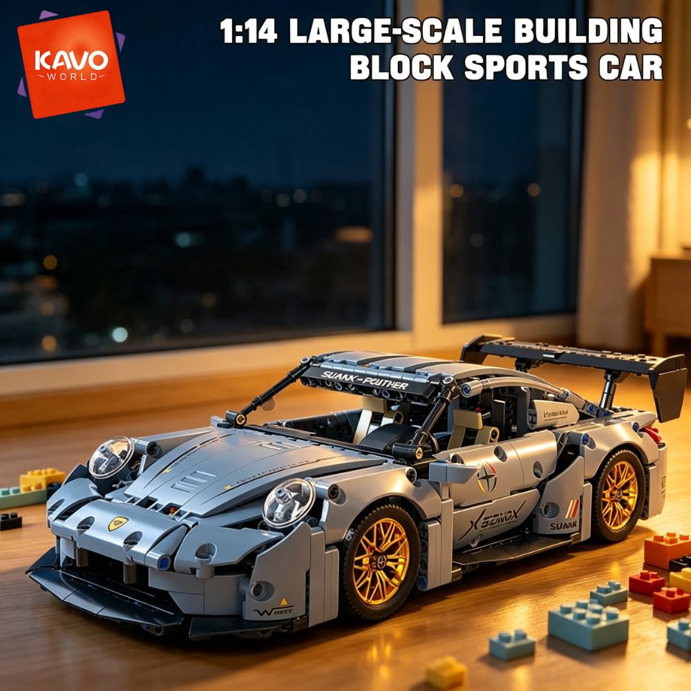 KAVOWORLD 973 elementów Zabawn – Interior Design Build recenzja i cena