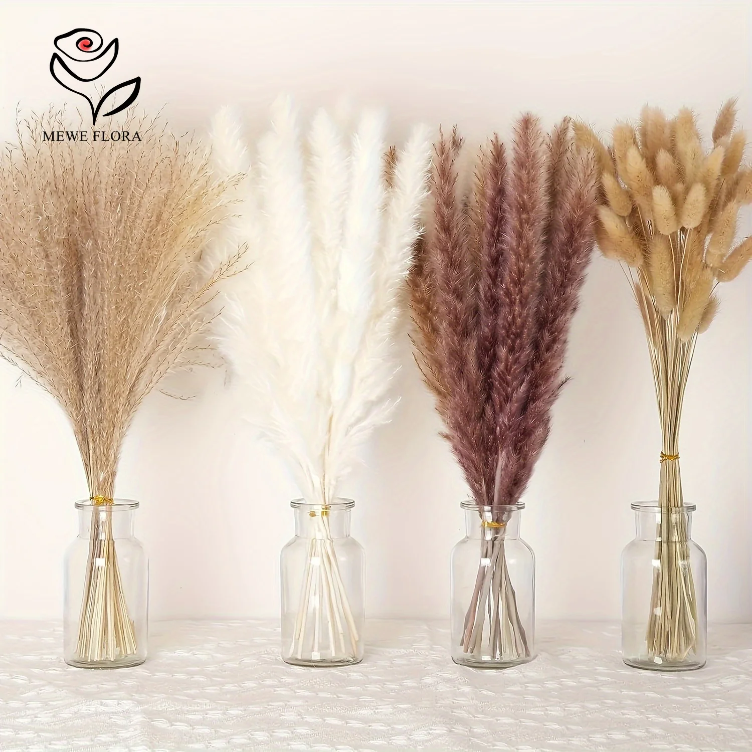200Pcs Suszone Pampas Bunny Ta – Dried Pampas Bundle recenzja i cena